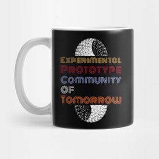 Florida Theme Park Retro Vintage Center Ball Space ship Earth Design Mug